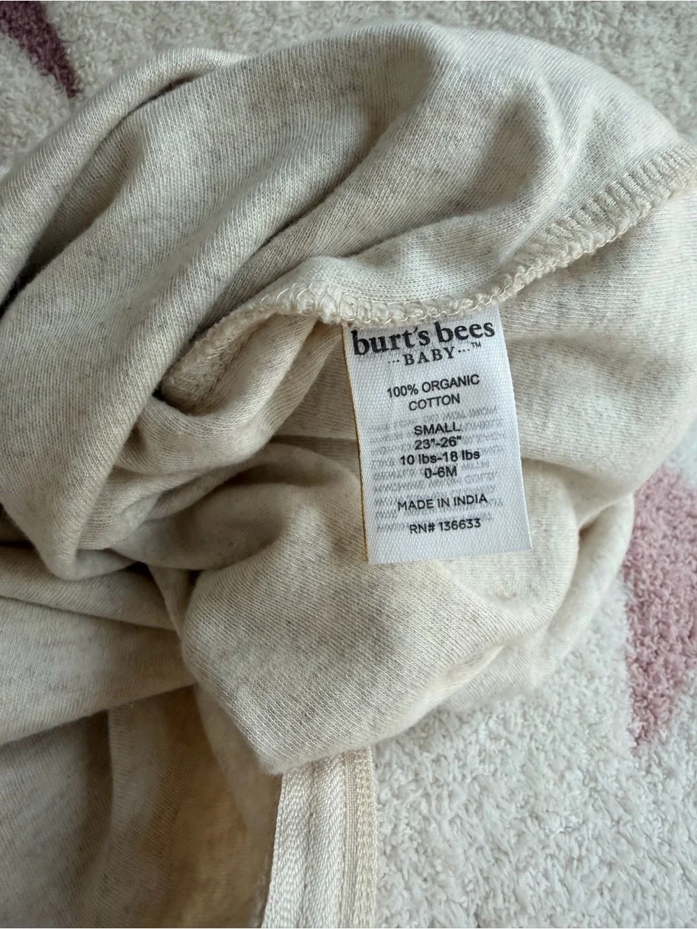 Burts Bees Baby wearable baby